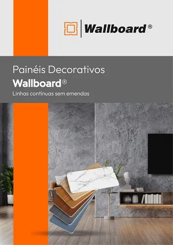 Capa do catálogo: Painéis Decorativos Wallboard